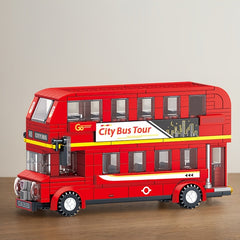 City Vehicle Building Blocks Set Fire Truck Ambulance Crane
