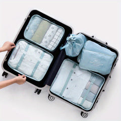 6 Pcs Travel Storage Bag Dustproof Lightweight Foldable Versatile Outdoor Bag