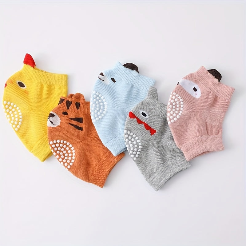 Baby Knee Protectors for Walking and Crawling - Breathable Socks