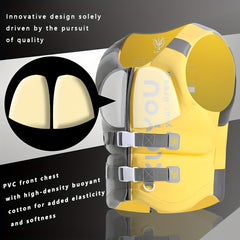 Neoprene Life Jacket For Men Women Surfing Life Vest Adult Buoyancy Float Suit