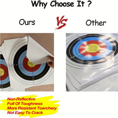 20pcs Bow Arrow Targets For Archery Practice 10 Rings 40 64x40