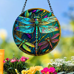 Dragonfly Window Hanging for Magical Home Decor