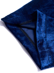 Velvet Wide Leg Lounge Pants Plus Size