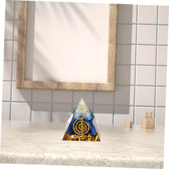 Crystal Pyramid Healing Reiki Chakra Meditation Lucky Stone