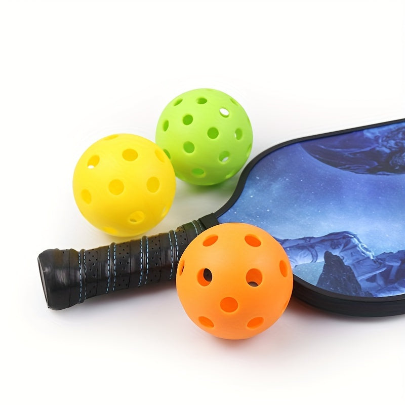 74mm 40 Holes Picklball PE Plastic Ball Training Replacement