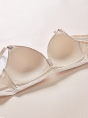 Comfy Wireless Push Up Bra Breathable Solid Women's Lingerie