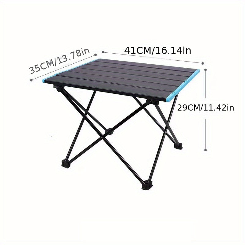 Durable Folding Table For Outdoor Activities Aluminum Bracket Wear Resistant