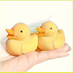 Squishy Duck Squeeze Toy Plush Yellow Duck Soft Fidget Toy for Adults & Kids