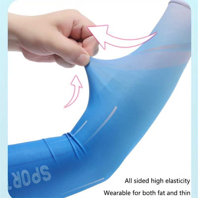 UV Protection Ice Silk Sleeves for Outdoor Activities