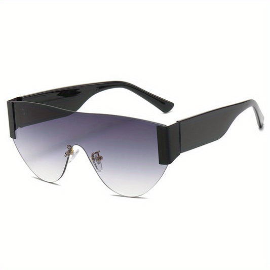 Y2K Gradient Rimless Sunglasses UV400