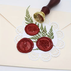 210pcs Wine Red Seal Wax Beads Canned Wax Pellets Fire Lacquer Sealing Wax Envel