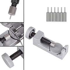 Watch Band Strap Link Pins Remover Tool Set with 6 Tips Replacement