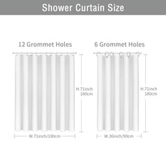 Mid Century Modern Geometric Shower Curtain Set
