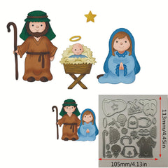 Shepherd Prayer Metal Cutting Dies for Scrapbooking DIY