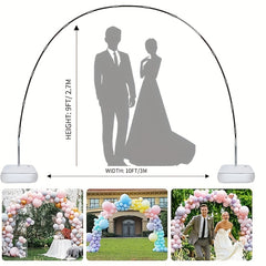 Balloon Arch Kit 274 Tall & 305 Wide Stand Weddings Birthdays