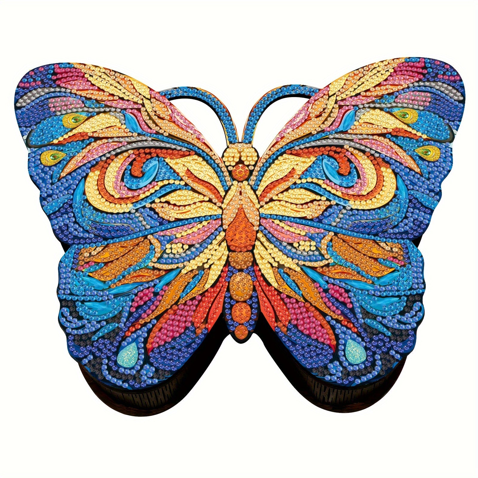 Butterfly Shape Wooden Box Retro Cosmetics Storage Box