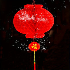 10pcs Honeycomb Small Lantern Wedding Arrangement Outdoor Waterproof Lantern