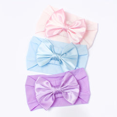 5pcs Bow Elastic Headband Hair Accessories for Baby Girls