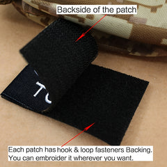 Sotally Tober Embroidered Morale Patches for Caps Uniforms Vests Backpacks