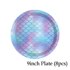 Mermaid Tableware Set for Magical Parties
