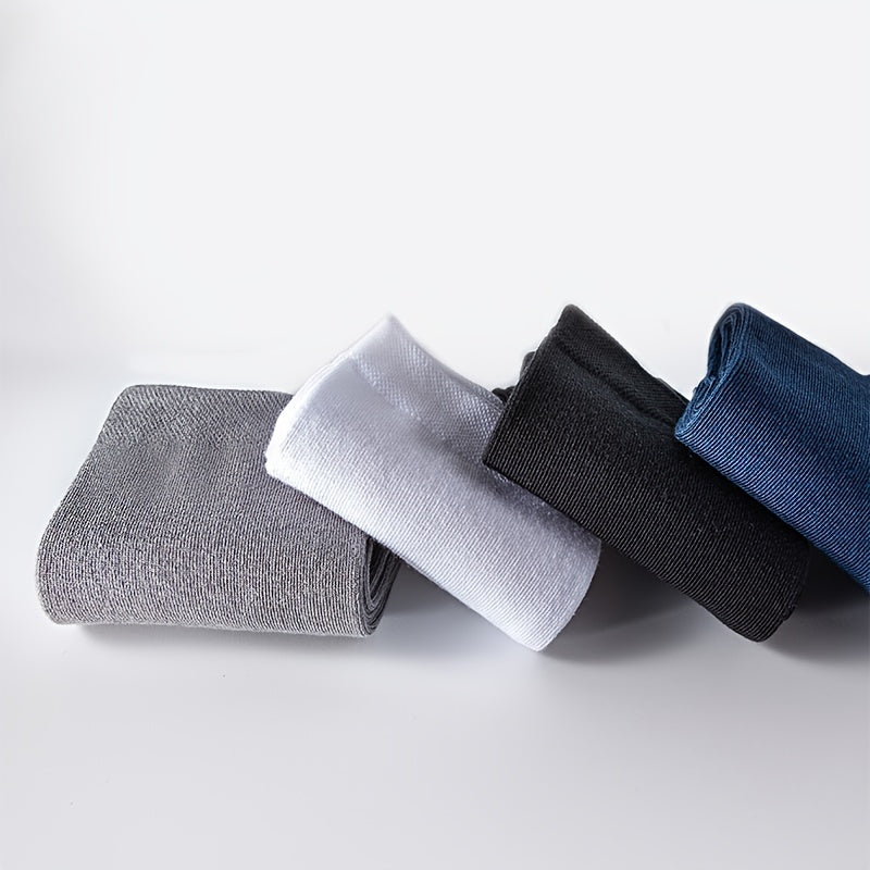 6 Pairs Bamboo Fiber Business Socks Antibacterial Deodorant