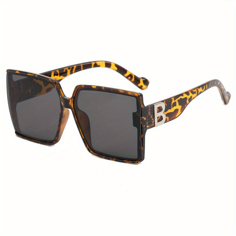 Oversized Square Sunglasses UV400 Sun Shades