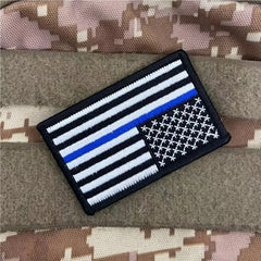 American Flag Patch Hook And Loop Military Patches For Jackets Caps Vests