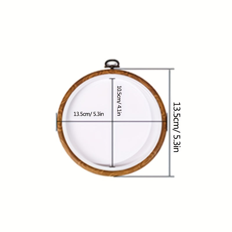 1pc Embroidery Hoop Shapes for Crafts Sewing Cross Stitch Stand Tool