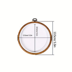 1pc Embroidery Hoop Shapes for Crafts Sewing Cross Stitch Stand Tool