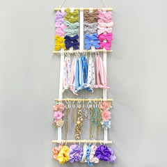 Hair Accessories Hanging Storage Organizer for Baby Girls Room
