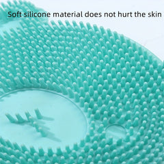 Baby Shampoo Brush Silicone Bath Massager