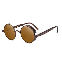Girl's Steampunk Sunglasses Metal Spring Temple UV Protection