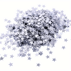 Graduation Star Colorful Paper Scrap Foil Sequins 30g