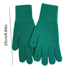 Winter Warm Gloves Windproof Knitted Gloves