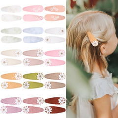10pcs Small Daisy Hair Clips Side Bangs Clip Headwear Hair Accessories