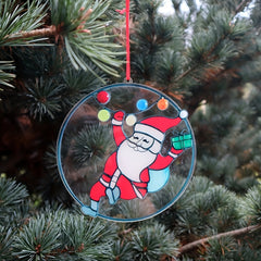 Colorful Santa Claus Christmas Decoration Pendant