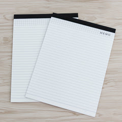 25 Pages A4 Sticky Notes Draft Pads With Horizontal Lines 28.98x20.68 cm