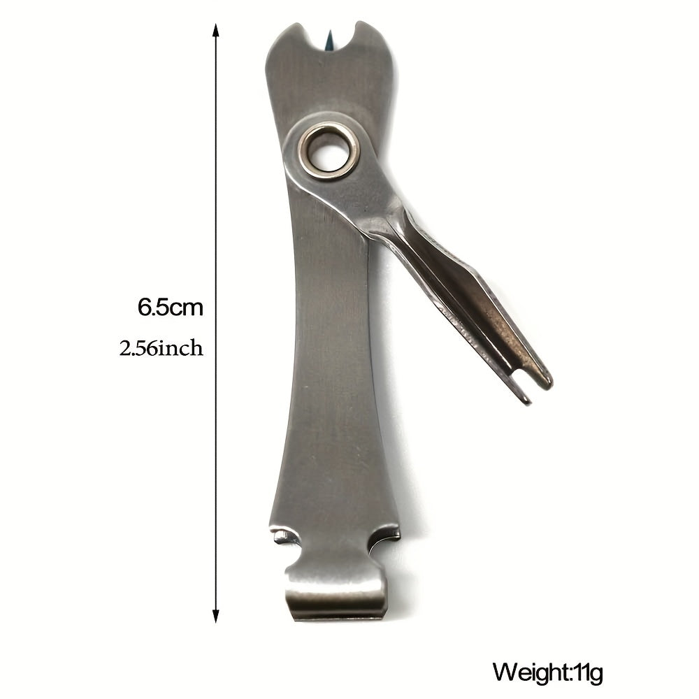 3-in-1 Fly Fishing Scissors with Knotter and Line Cutter