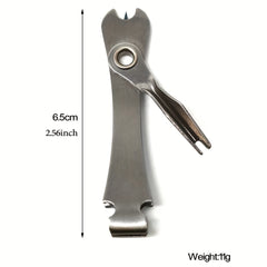 3-in-1 Fly Fishing Scissors with Knotter and Line Cutter