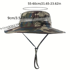 Floral Sun Hat Wide Brim Fishing Sunscreen Hat