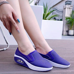 Lightweight Wedge Sneakers With Air Cushion for Women