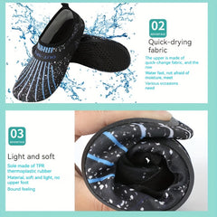 Men's Breathable Quick Dry Slip On Water Shoes