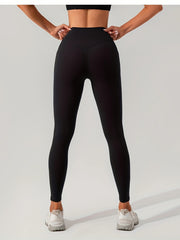 High Waist Hip Lifting Yoga Pants With Pocket