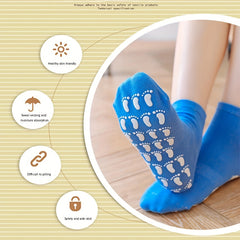 Moisture Wicking Yoga Socks for Women and Men Non Slip Ankle Socks