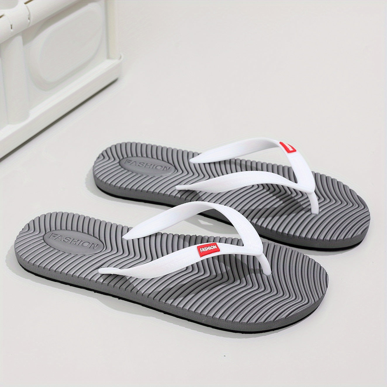 Men's Thong Sandals Non Slip Flip flops Shoes Toe Post Slides Sandals