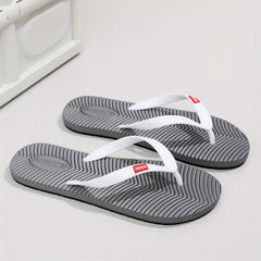 Men's Thong Sandals Non Slip Flip flops Shoes Toe Post Slides Sandals