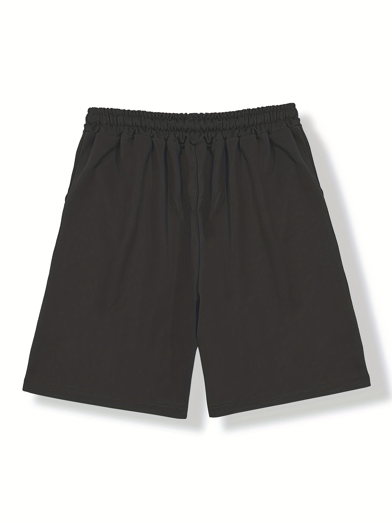 Men's Rock Climb Print Shorts Casual Stretch Drawstring Shorts