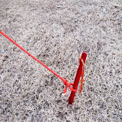 Aluminum Triangular Tent Stakes for Secure Camping