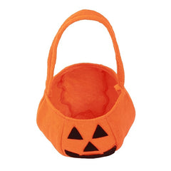 Hand held Pumpkin Bags Candy Bags Happy Face Three dimensional Pumpkin Bags