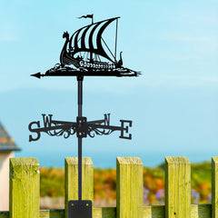 Roof Animal Sailboat Weathervane Metal Wind Vane Indicator